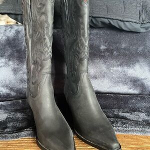 Women's Black Western Boots